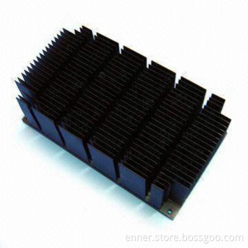 Chipset Heatsink with Mill Finish, Anodizing and Powder Coating Surface Treatment